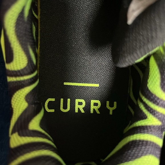 Under Armour UA Steph Curry Hovr Splash 3 3022891-300 Flow green men’s size 8NEW - Picture 11 of 11
